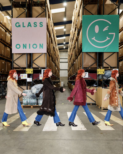Glass Onion & The Beatles, featuring new 70s Penny Lane coats
