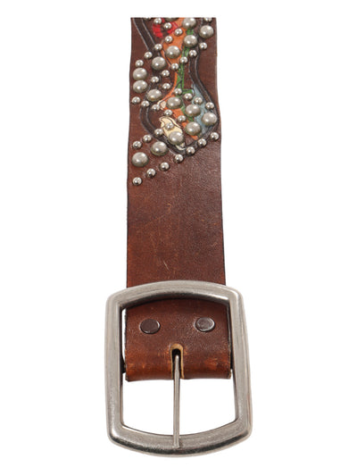 Studded Western Belt Size Small - Default Title (AX000314)