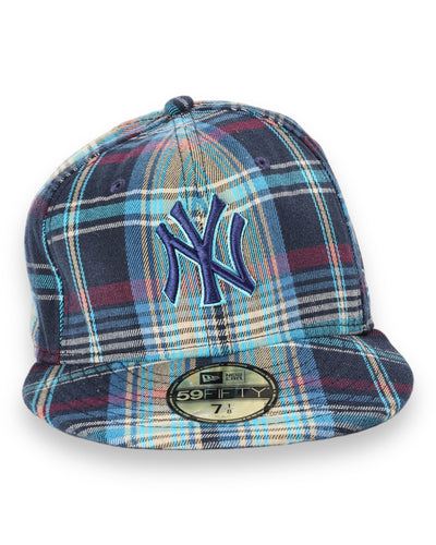 59Fifty Flannel New York Yankees Cap Size 7 1/8 Size One Size - Default Title (AX000388)