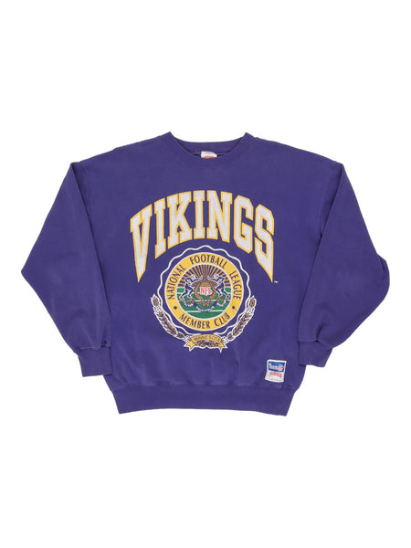 Vintage Minnesota Vikings Crewneck Sweatshirt Mens XL Russell Athletic NFL